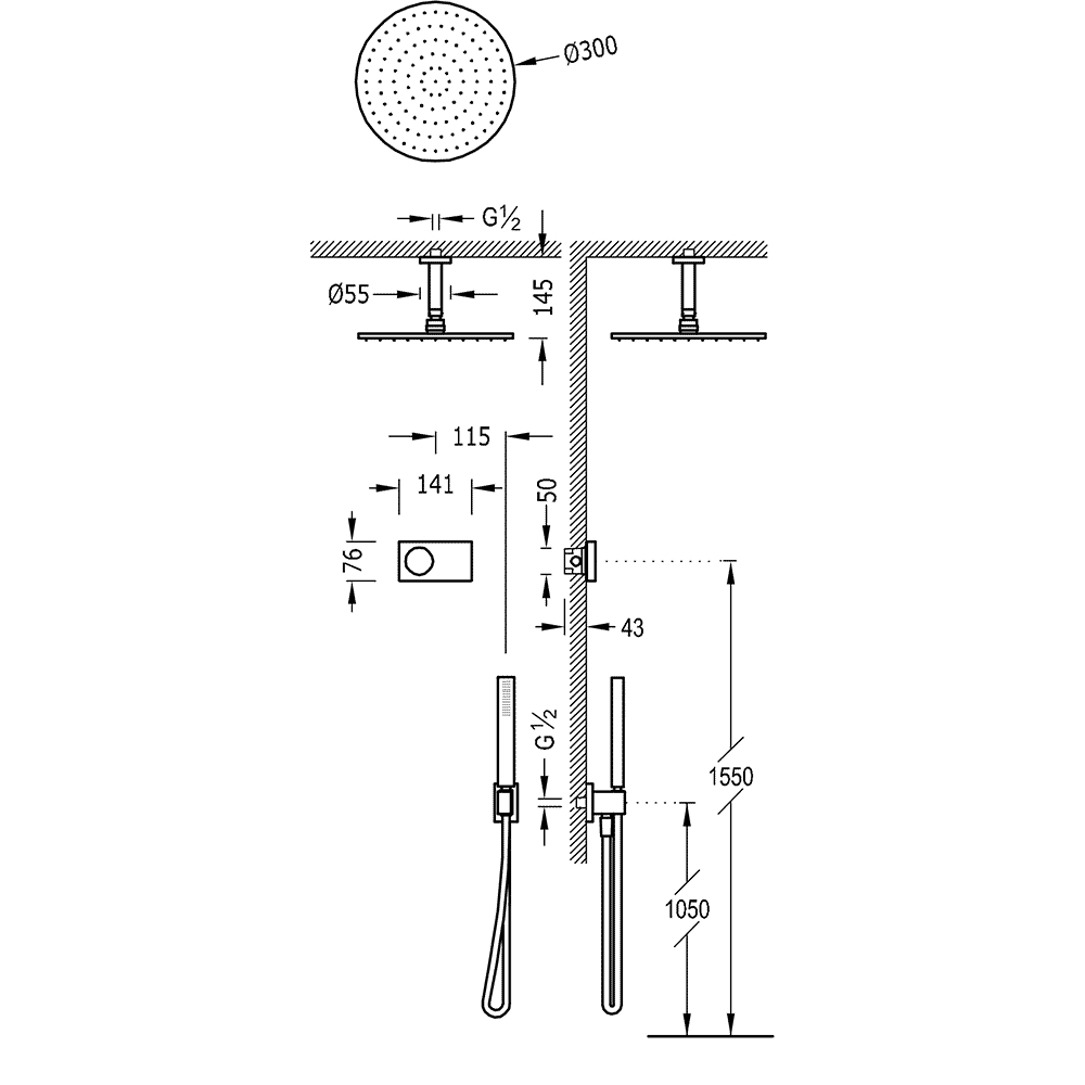 Схема душевой системы. Душевая система скрытого монтажа с термостатом tres Showers 20725201. Душевая система с термостатом Laveo volumo BAV_70tp скрытого монтажа, черный. Душевой комплект скрытого монтажа Laveo volumo BAV_70tp. Душевой комплект скрытого монтажа с термостатом белый цвет.