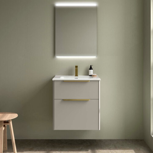 Luva 600 valamukapi kmpl., Grey satin