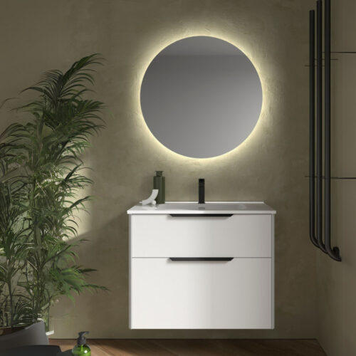 Luva 800 valamukapi kmpl., White satin