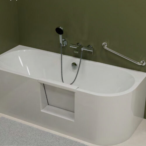 PORTAS R vann uksega 180x75x60cm, valge